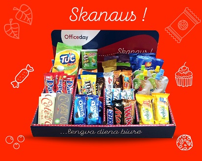 užkandžiai biure