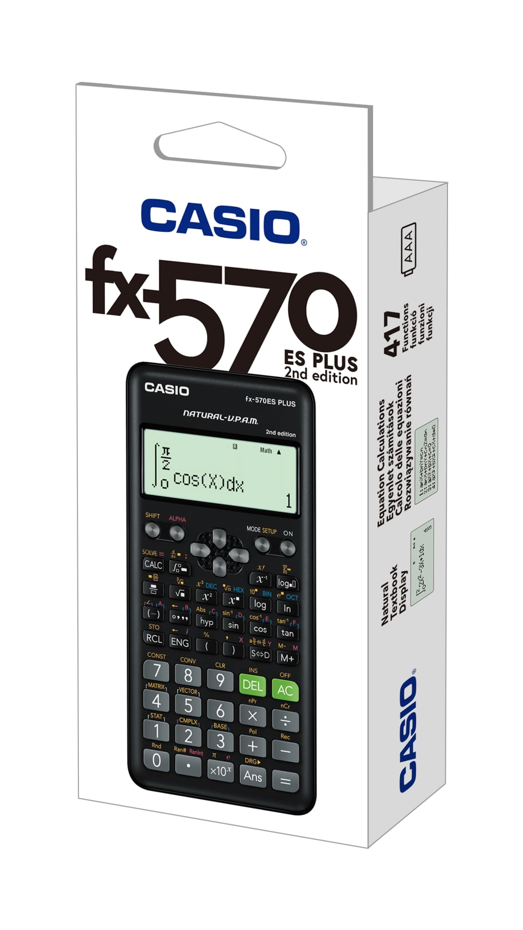 Calculatrice Scientifique Casio FX-570ES Plus